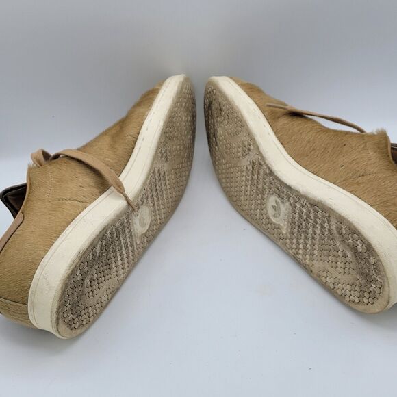 Adidas Stan Smith B24700 Beige Pony Hair Cardboard 2015 Mens Size 12.5 - Picture 5 of 9